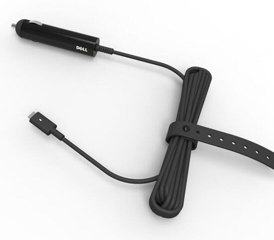 Dell USB-C adapter voor auto/vliegtuig 65 W