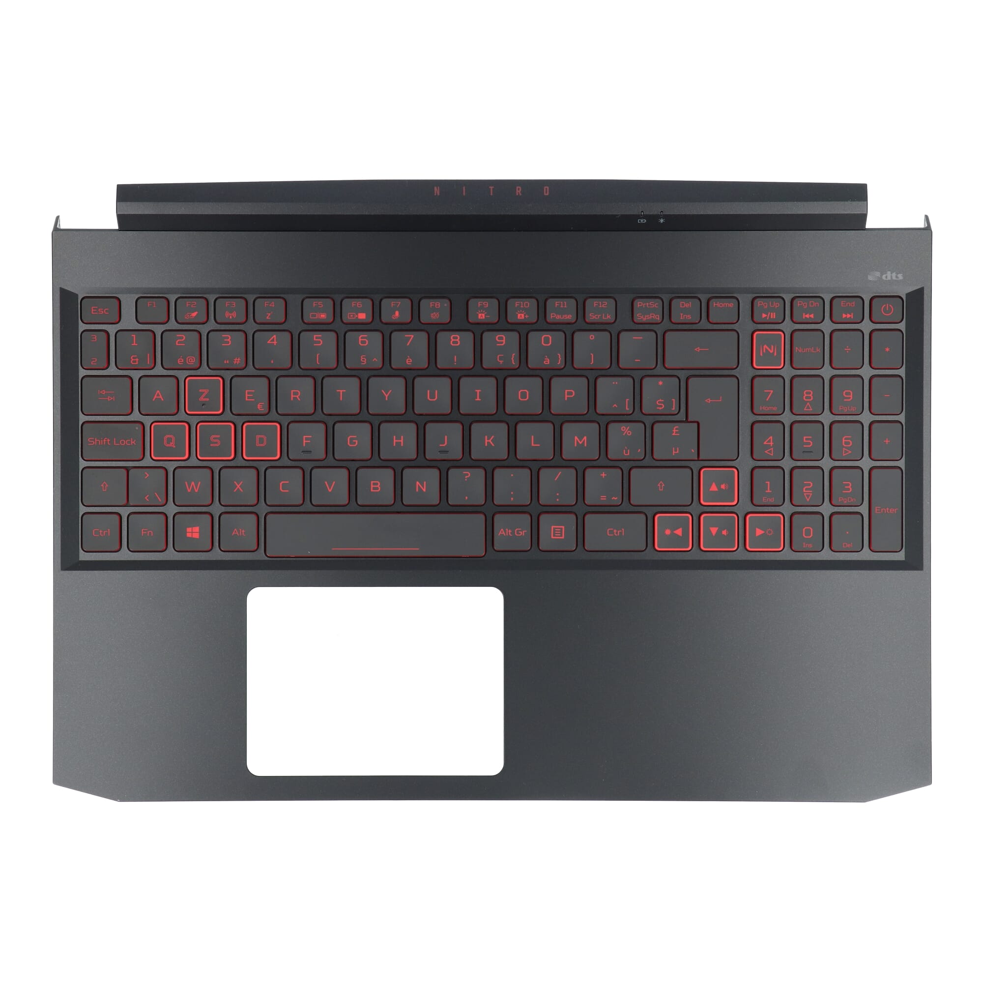 Acer Laptop Toetsenbord Azerty BE + Top Cover, BL - Zwart