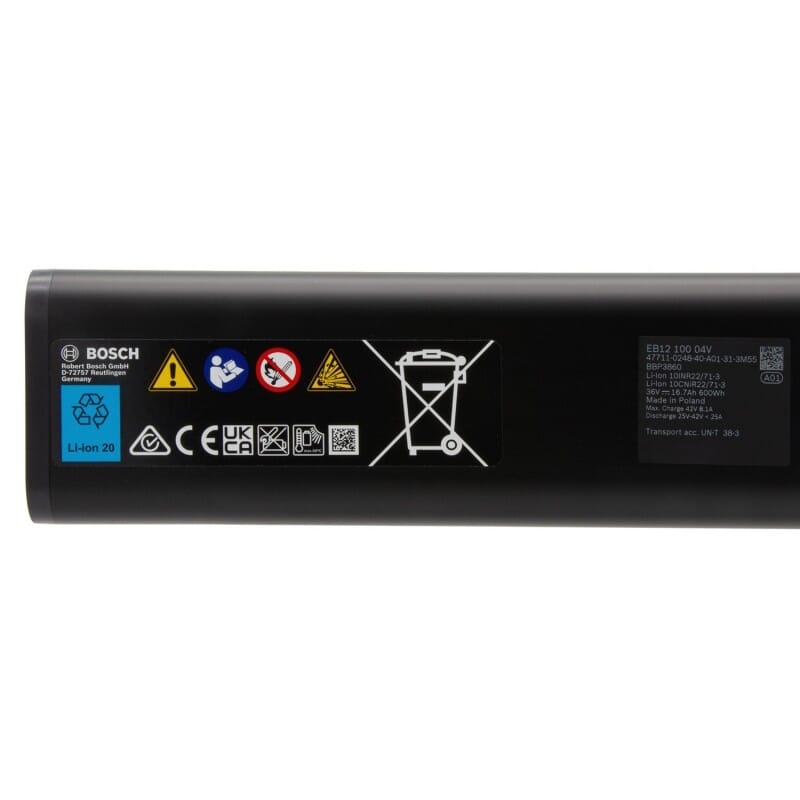 Bosch Fietsaccu PowerTube 600 SMART (BES3)