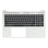 HP Laptop Toetsenbord Qwerty US + Top Cover, Backlit