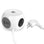 ACT Power strip cube with 3 sockets (type F), 30W PD